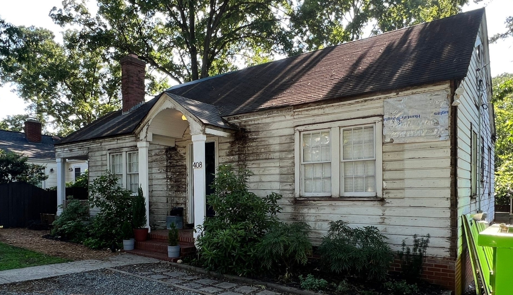 before exterior siding job in raleigh nc